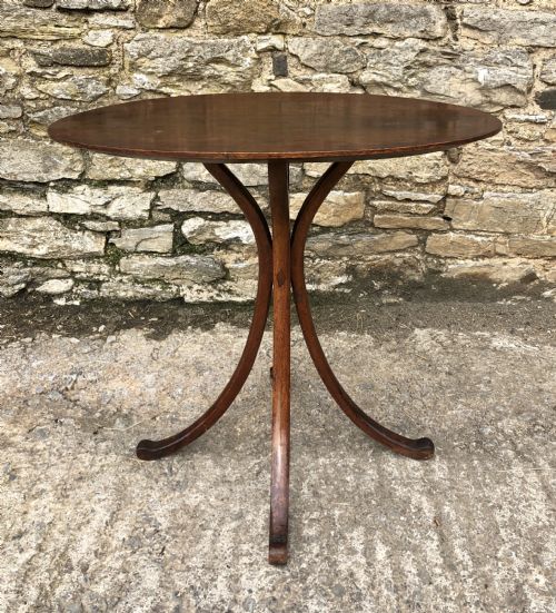 Antique Oval Mahogany Arts and Crafts Table Liberty Style