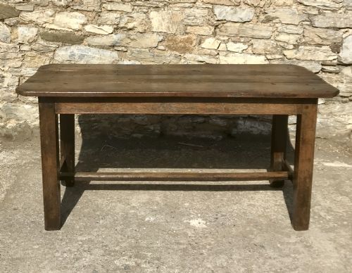 Antique Oak Farmhouse Table
