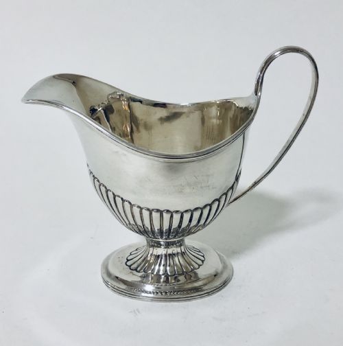 Victorian Solid Silver Cream Milk Jug
