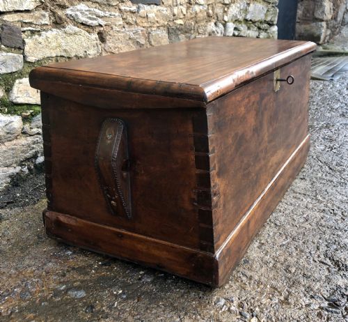 fig 2. Antique Camphorwood Sea Chest