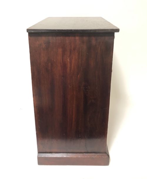 fig 1. Antique Pine Tabletop Specimen Collectors Cabinet