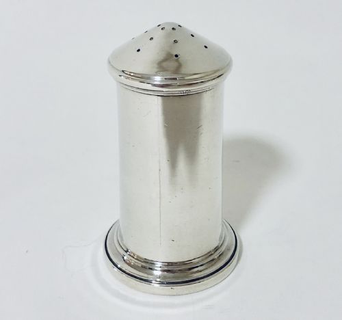 fig 2. Art Deco Solid Silver Salt and Pepper