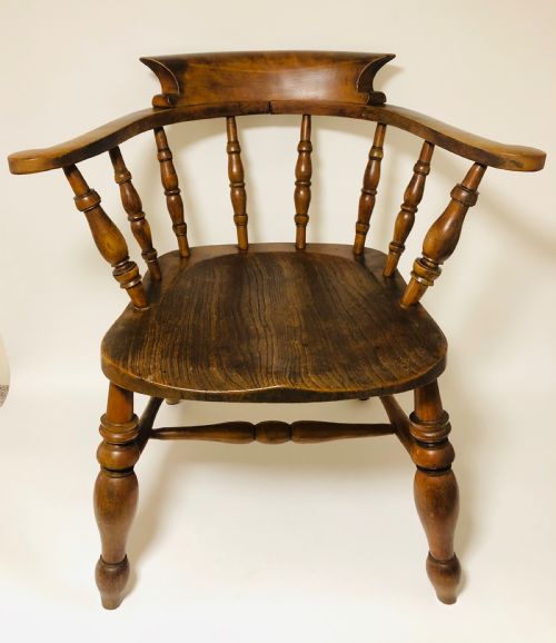 Antique Smokers Bow Armchair
