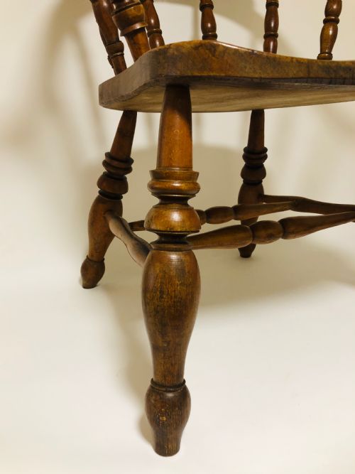 fig 1. Antique Smokers Bow Armchair