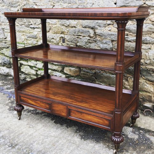 fig 1. Superb Quality Regency Mahogany Buffet