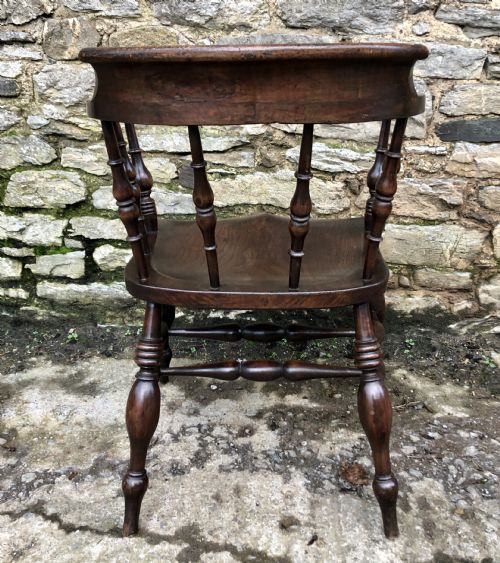 fig 2. Antique Smokers Bow Armchair