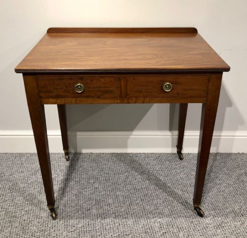 Antique Mahogany Side Table by Edwards & Roberts