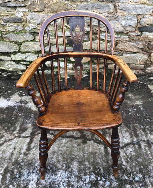 Antique Low Back Windsor Chair