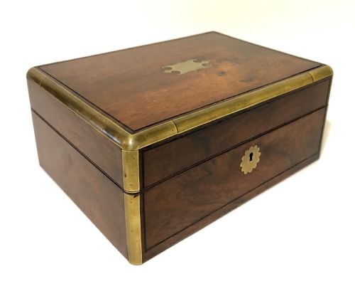 fig 2. Antique Victorian Fitted Vanity Dressing Box