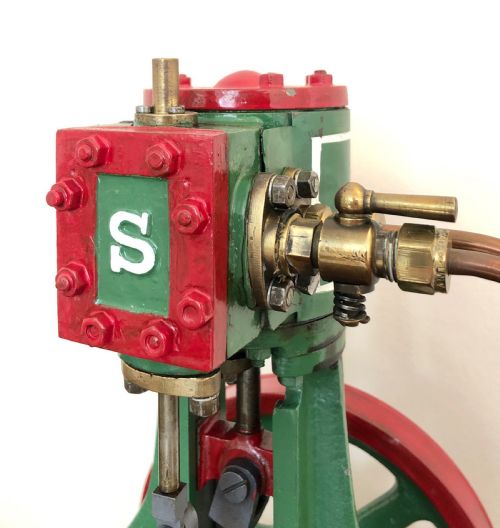 fig 2. Antique Stuart Turner Live Steam Engine Model No.5