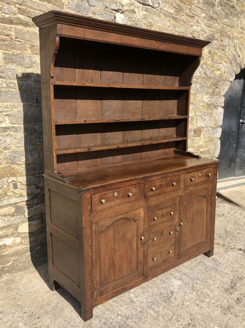 fig 1. Antique Georgian Oak Dresser