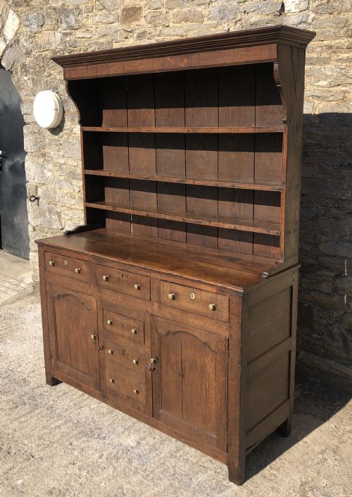 fig 2. Antique Georgian Oak Dresser