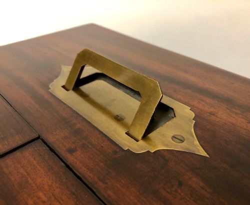 fig 1. Georgian Apothecary Cabinet Box with Contents