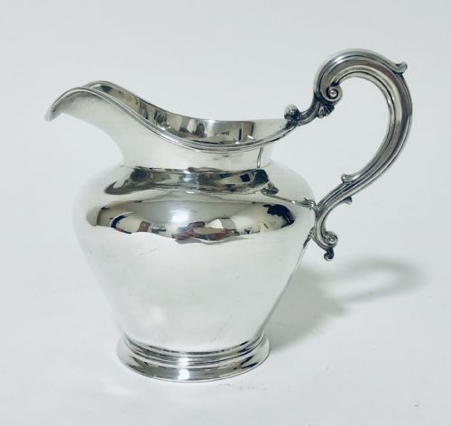 Georgian Solid Sterling Silver Milk Cream Jug