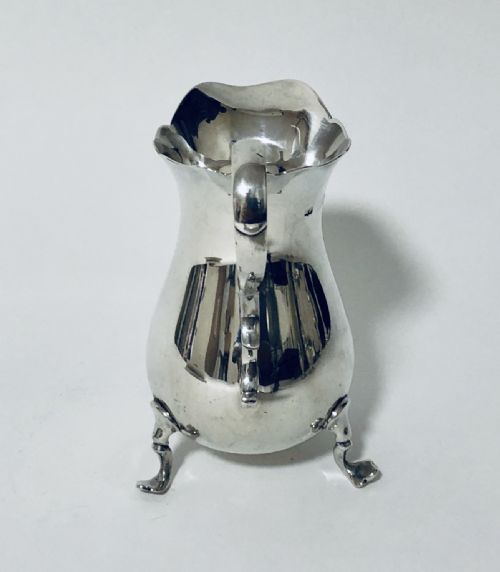 fig 1. Antique Solid Silver Cream Jug
