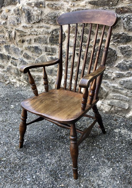 fig 1. Antique Farmhouse Chair