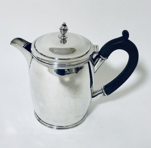 Antique Solid Silver Hot Water Pot