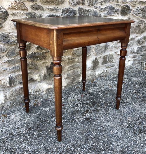 fig 1. Small Victorian Mahogany Writing Table
