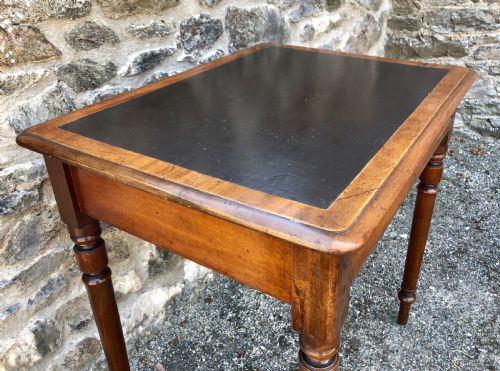 fig 2. Small Victorian Mahogany Writing Table