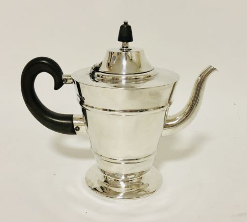 fig 1. Antique Solid Silver Bachelor's Tea Set