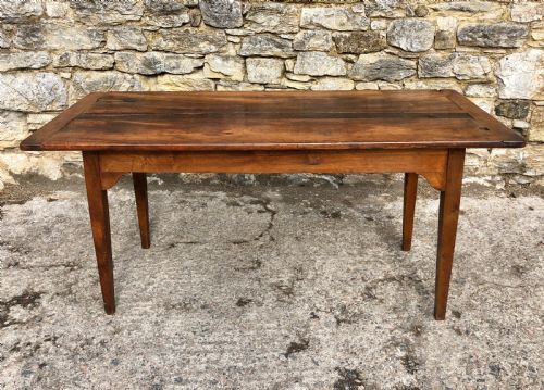 Antique French Walnut Farmhouse Table