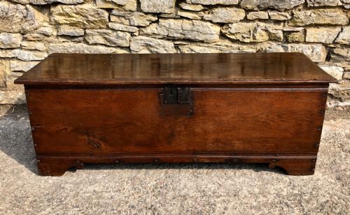 Antique 18th Century Oak Sword Chest