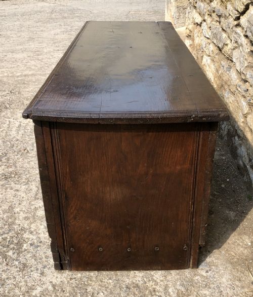 fig 2. Antique 18th Century Oak Sword Chest