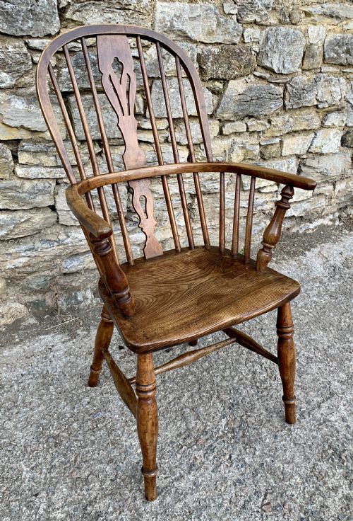 fig 1. Antique Windsor Chair