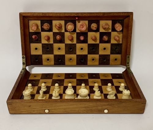 Jaques in Statu Quo Travelling Chess Set