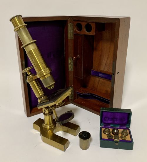 Antique Microscope by E.hartnack & Co