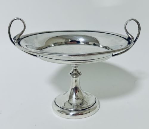 Antique Scottish Solid Silver Comport Tazza