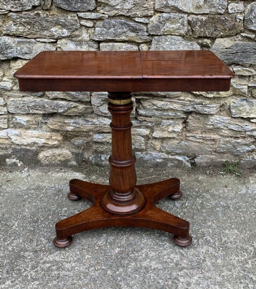 fig 1. Victorian Mahogany Adjustable Duet Reading Stand
