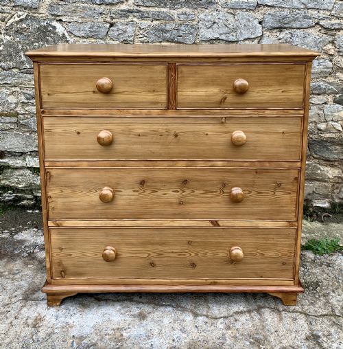 Antique Pine Chest of Drawers
