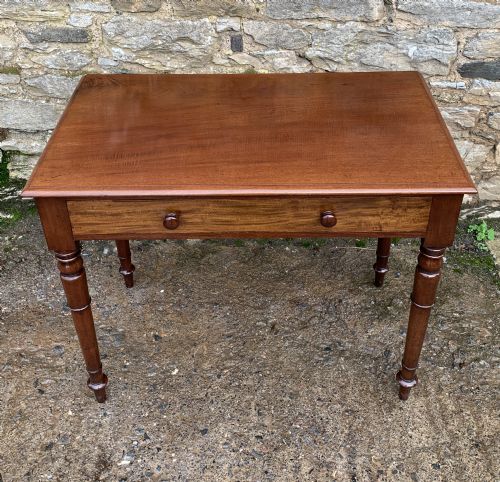 fig 2. Victorian Mahogany Side Table