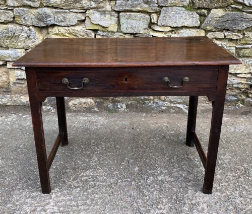 Antique Georgian Oak Side Table