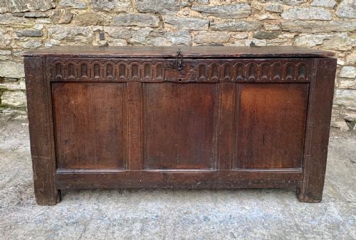 Antique Oak Coffer