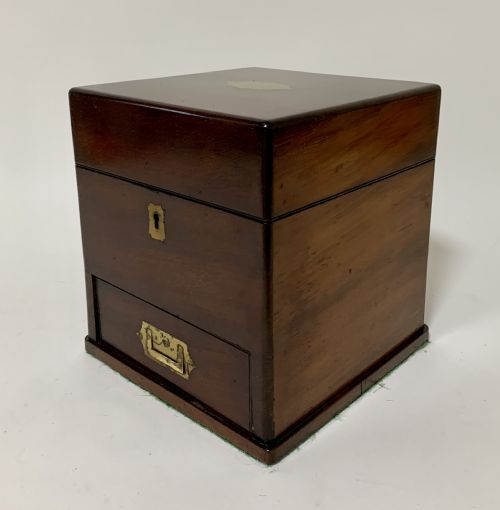 fig 1. Antique Apothecary Cabinet Box