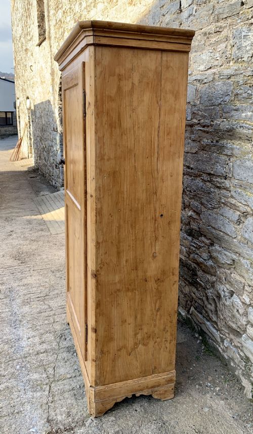 fig 2. Small Antique Pine Wardrobe