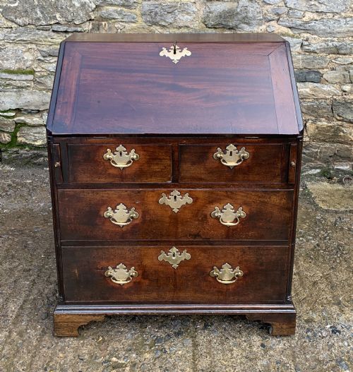 Small Georgian Mahogany Bureau