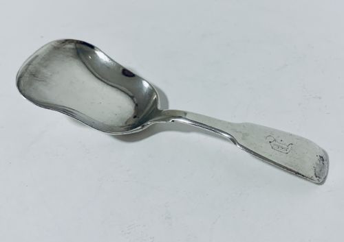 Victorian Solid Sterling Silver Tea Caddy Spoon