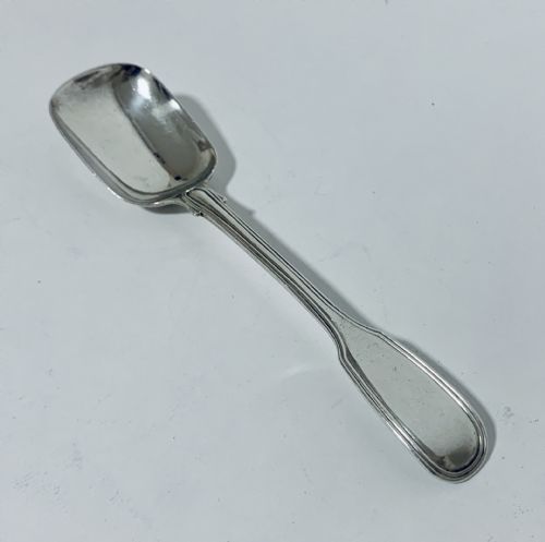 Antique Early Victorian Solid Sterling Silver Jam Spoon