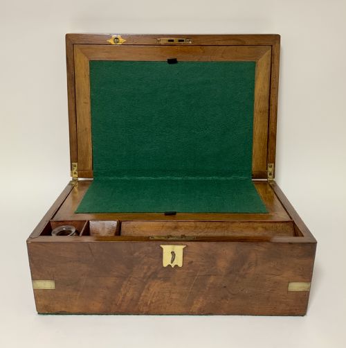 Victorian Walnut Writing Slope Box