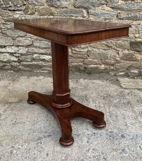 fig 2. Victorian Mahogany Duet Reading Table