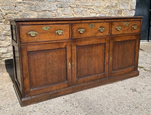 fig 2. Georgian Oak Dresser Base