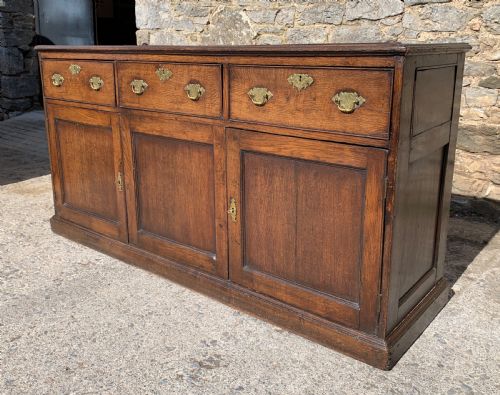 fig 3. Georgian Oak Dresser Base