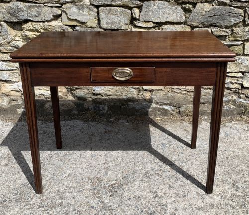 Antique Georgian Mahogany Tea Table