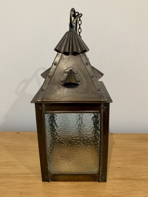 Arts and Crafts Hall Lantern