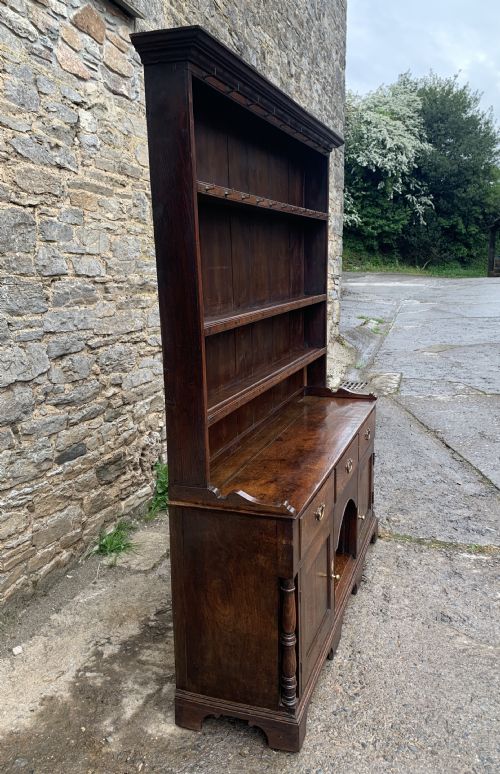 fig 2. Georgian Oak Dog Kennel Dresser