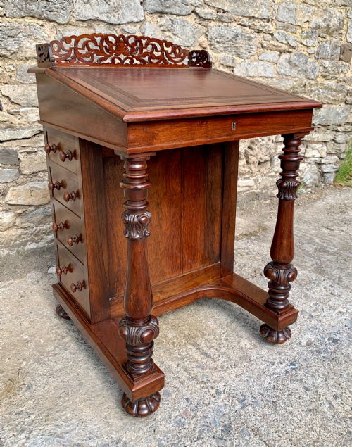 fig 2. Regency Rosewood Davenport Desk