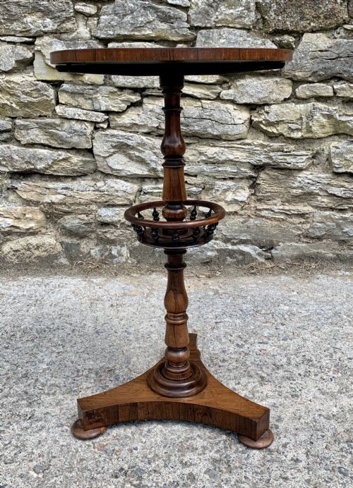 fig 1. Regency Rosewood Campaign Wine Table